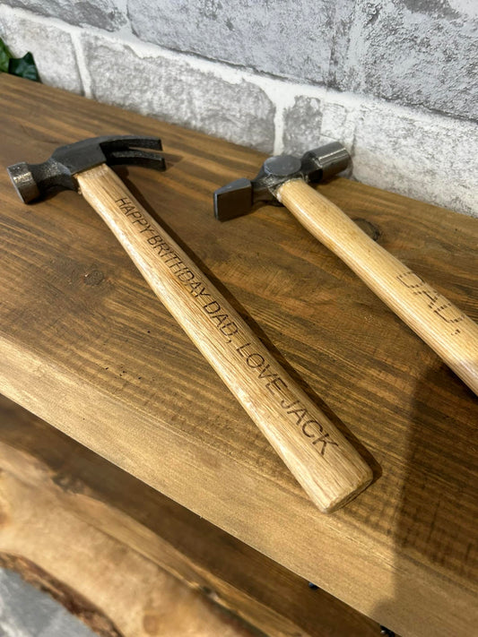 Personalised Wooden hammer