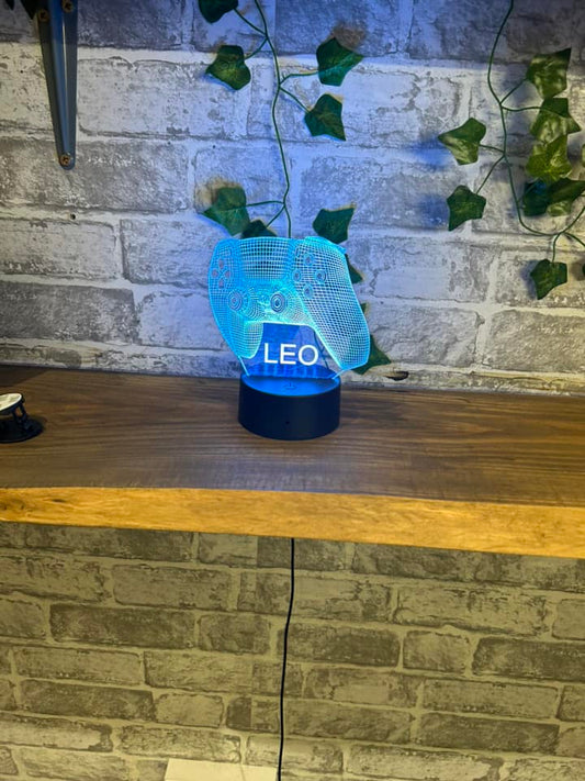 Personalised Controller Night Light