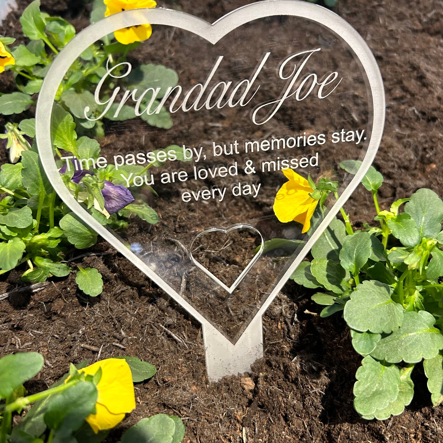 Personalised Memorial Stake