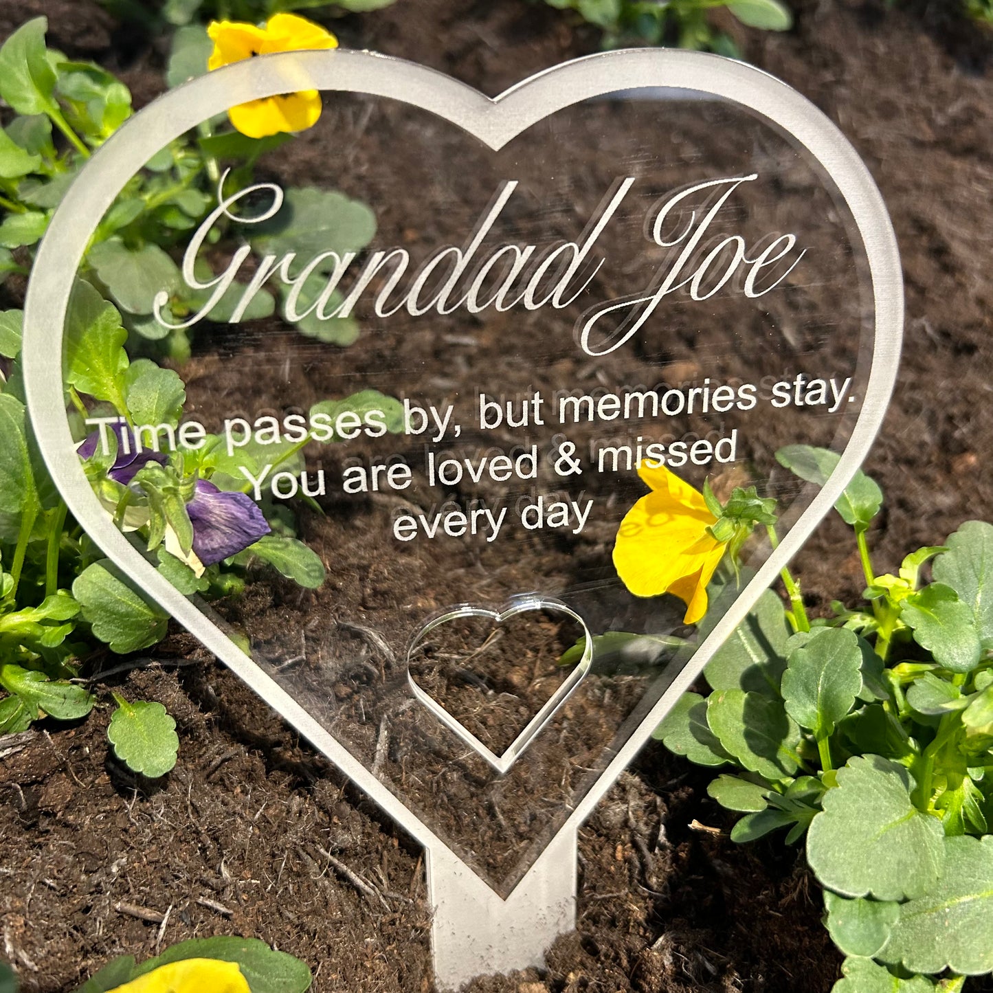 Personalised Memorial Stake