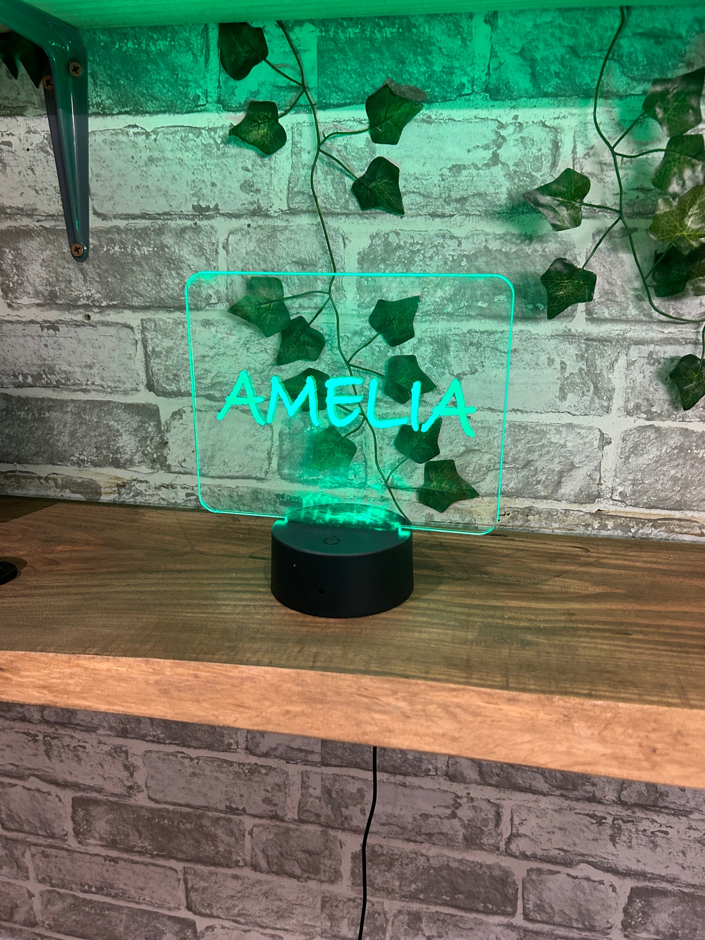 Personalised Name Night Light