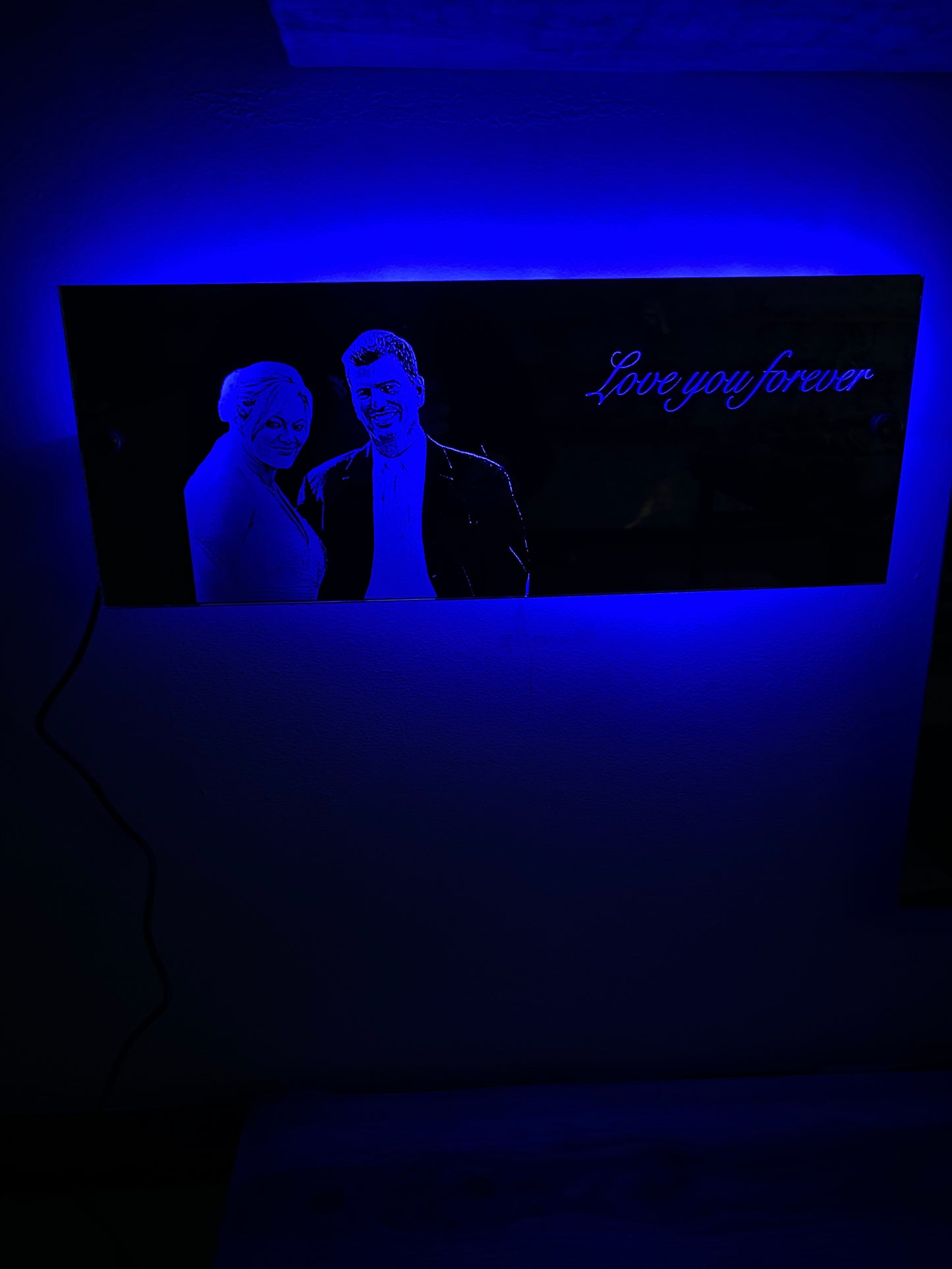 Personalised Mirror Light