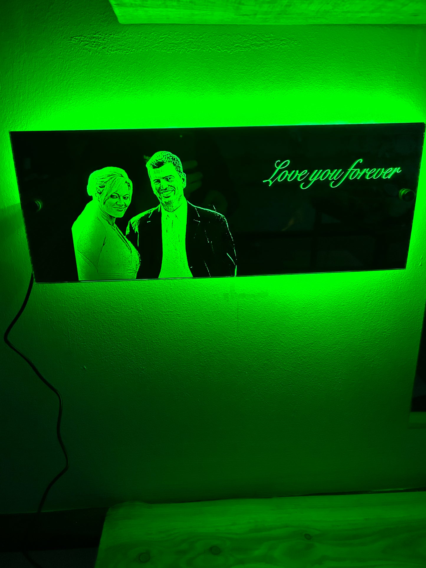 Personalised Mirror Light