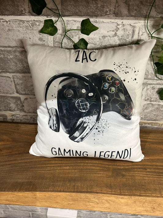 Personalised Gaming Cushion