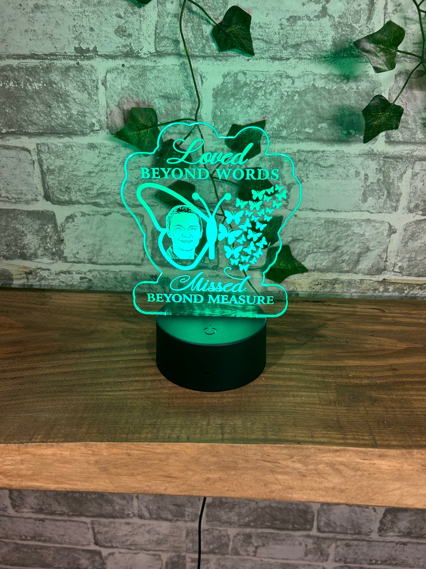 Personalised Memorial Night Light