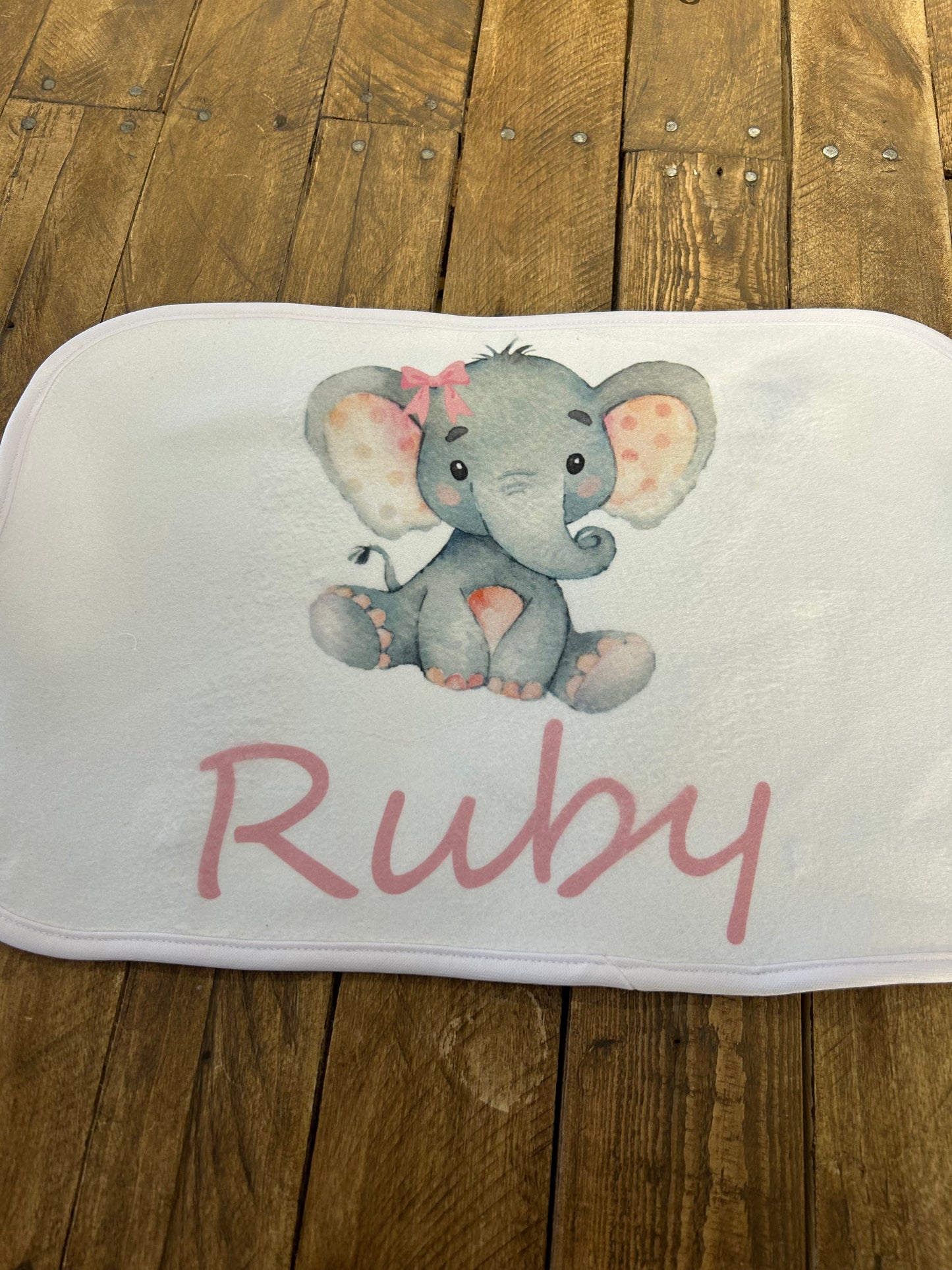Personalised Baby Girl Blanket