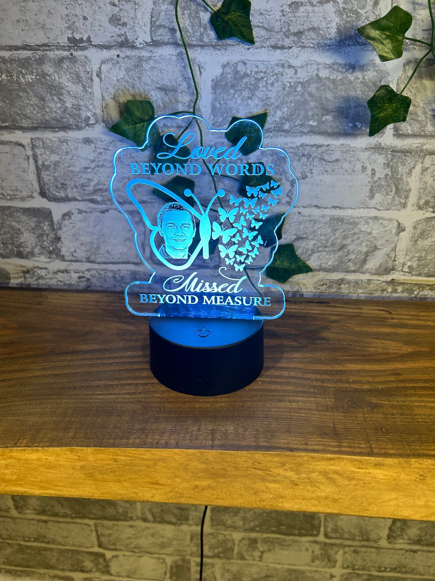 Personalised Memorial Night Light