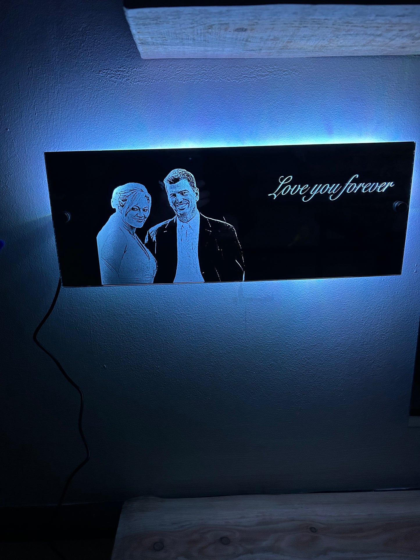 Personalised Mirror Light